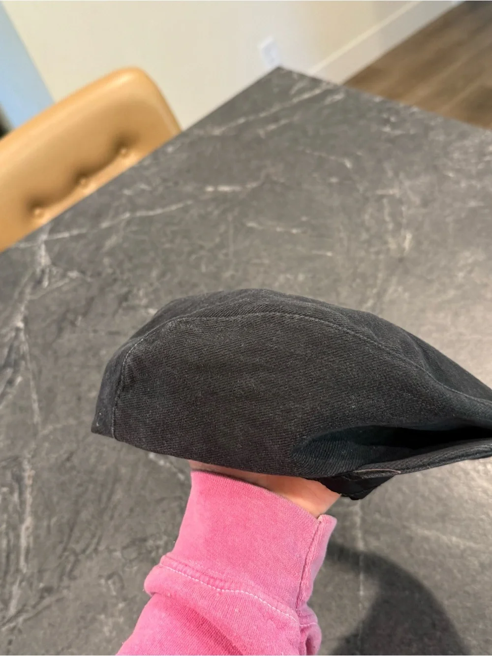 Nike golf vintage beret newsboy hat 90s black gray mens OSFA swoosh Jordan Tiger